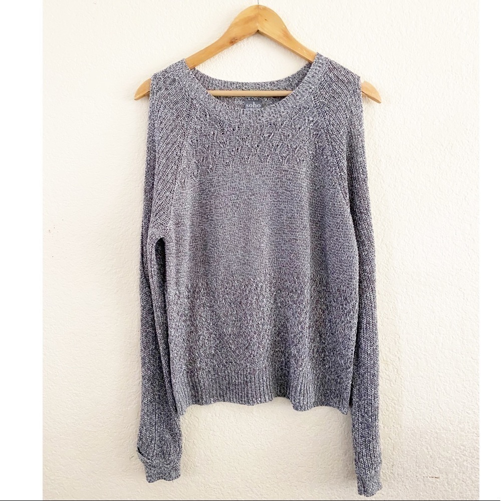 Soho Cold Shoulder sweater Size Medium